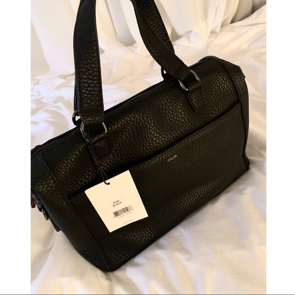 NWT Co-Lab All Black Pebbled Leather Purse - Picture 14 of 14